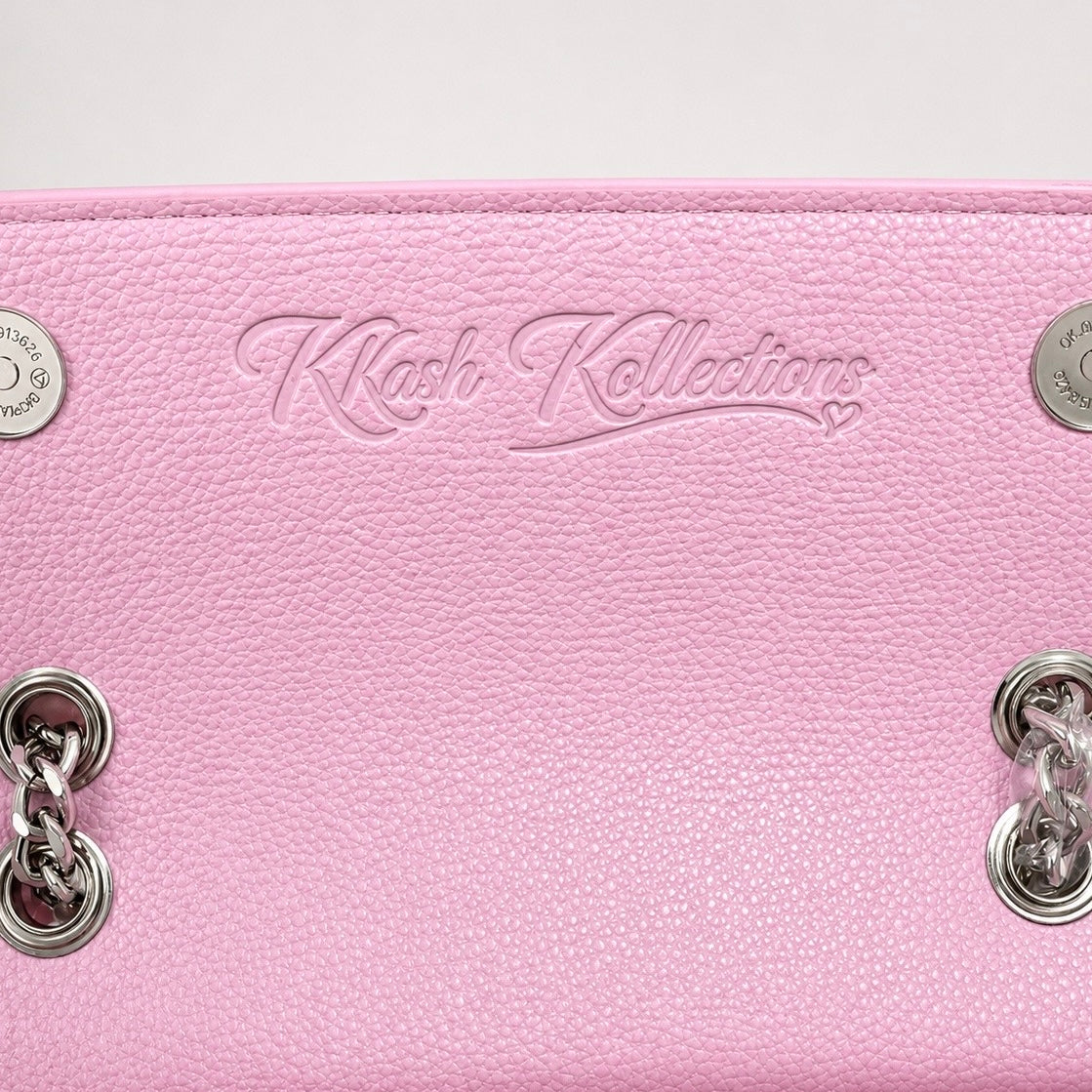 K Signature Crossbody - Soft Pink