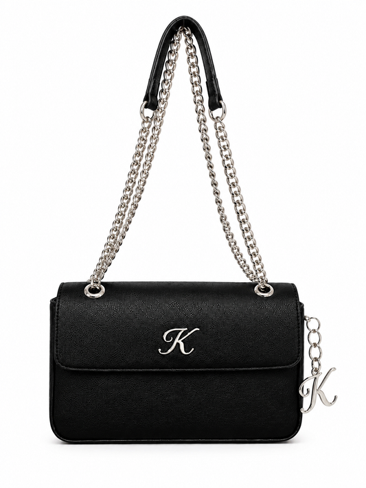 K Signature Crossbody - Black